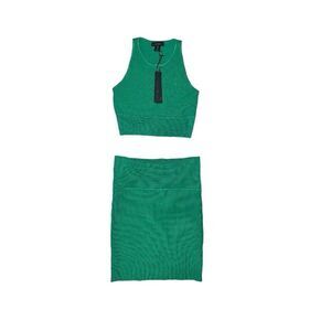 House of Harlow Two-Piece Mini Skirt